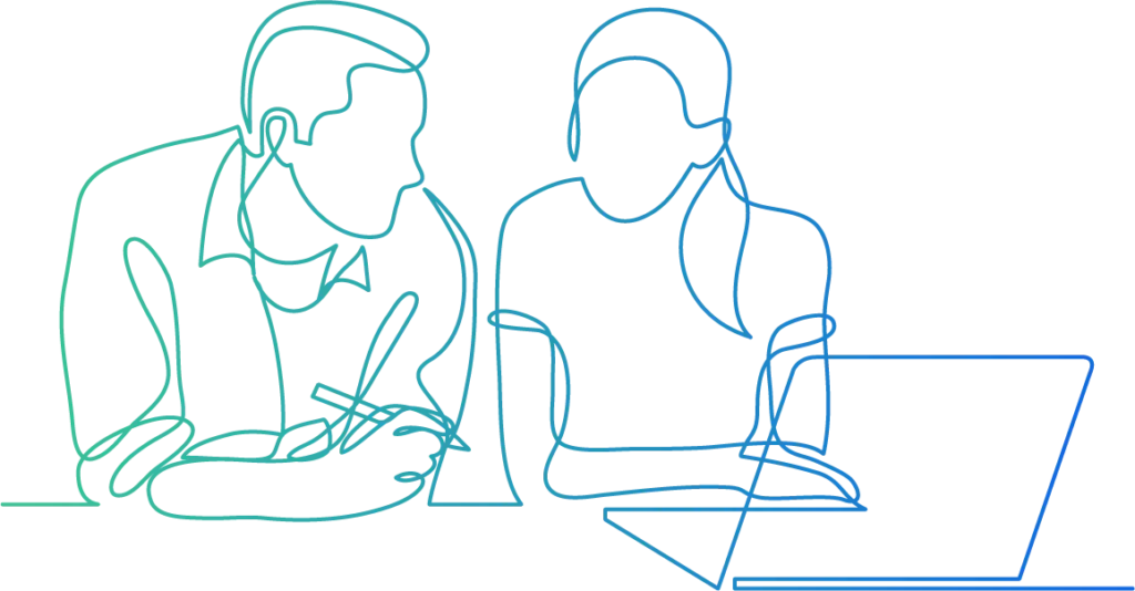 Schoolscape IT 2021 Line Drawing